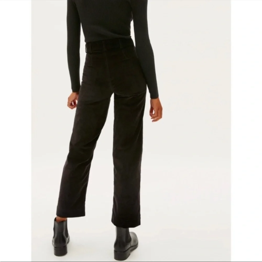 NWOT Everlane Baby Cord Relaxed Straight Cropped Pant Size 6 Last Pair Left - Picture 2 of 11